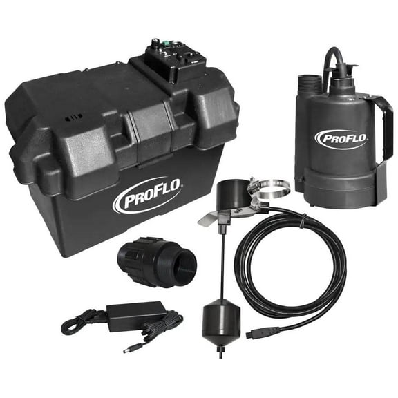 Proflo Pf92910 Sump Pump Back Up System