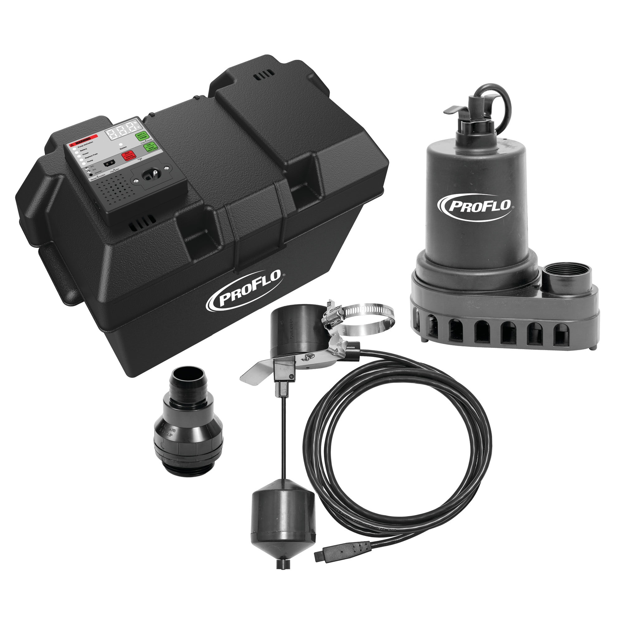 Camplux 12V DC Diaphragm Water Pump Electric Powered 1.2 GPM at