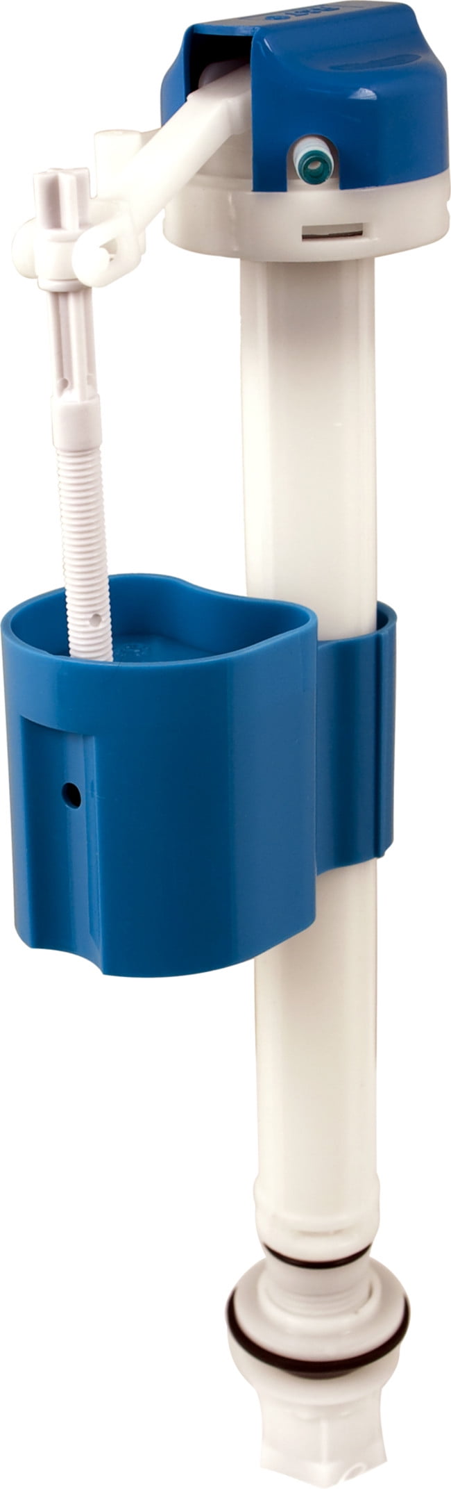 Blue and White PVC Residential Toilet Flush Valve