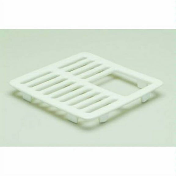 Proflo Pf934 9-1/2" Cast Iron 3/4" Top Grate - White
