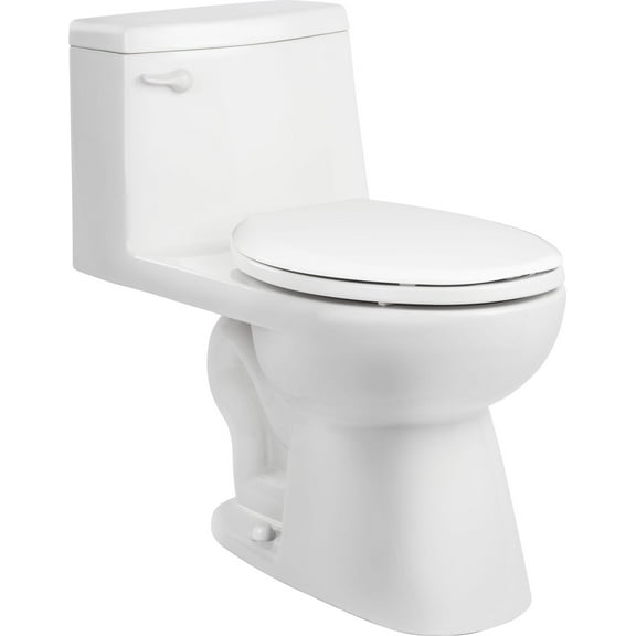 Proflo Pf9541 Galveston 1.28 Gpf One Piece Elongated Chair Height Toilet - White