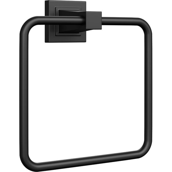 Proflo Pf9851 Kelper 6-5/8" Wall Mounted Towel Ring - Black