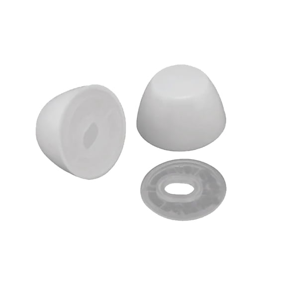 Proflo Pfbc43 Closet Bolt Cap - White