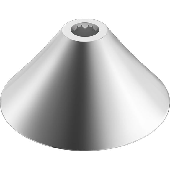 Proflo Pfbe1 2-3/8" Bell Escutcheon - Chrome