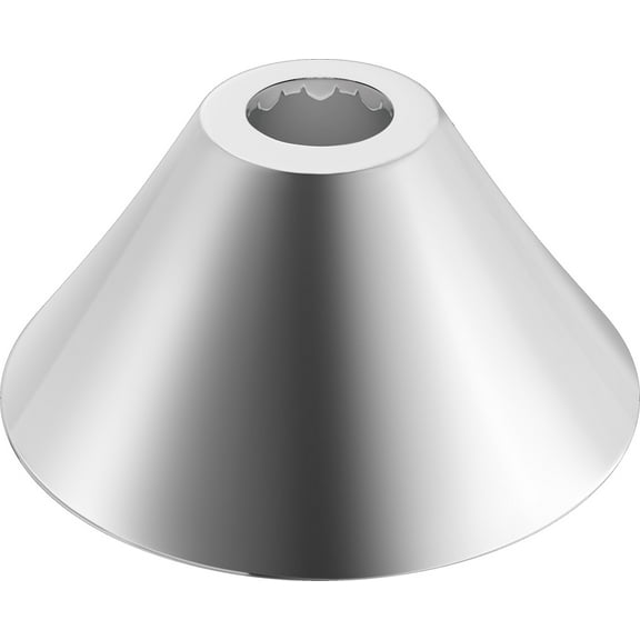 Proflo Pfbe2 2-3/8" Bell Escutcheon - Chrome