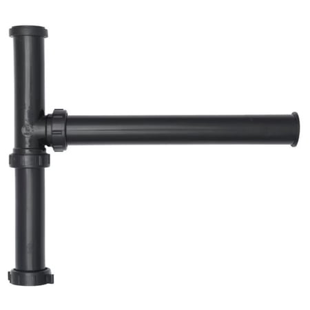 Proflo Pfewp20 1-1/2" X 13" Plastic End Outlet Waste Disposer Kit - Black