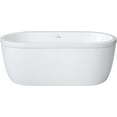 thumbnail image 1 of Proflo Pffso5932 Borealis 59" Acrylic Soaking Tub - White, 1 of 5