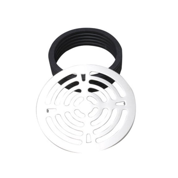 Proflo PFMBDRN 3" X 3" Stainless Steel Shower Grate - Chrome