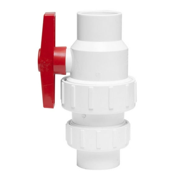 Proflo Pfpcvs400k 2" Pvc Sweat Ball/Check/Union Combination Valve
