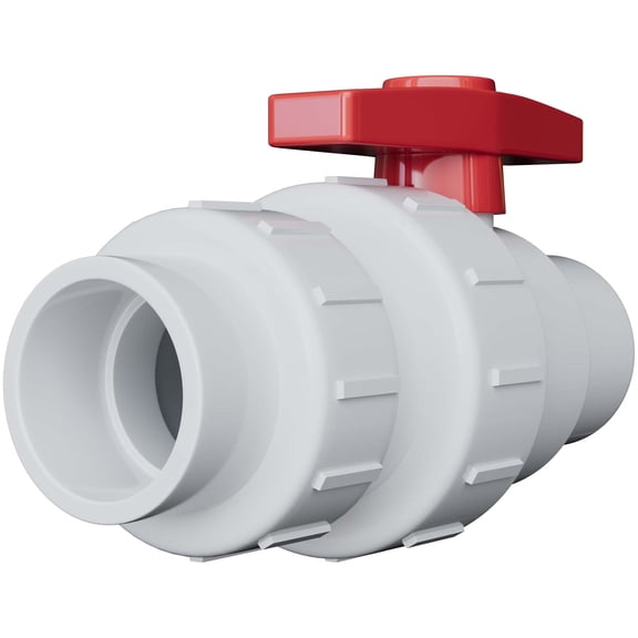 Proflo PFPCVS400K 2" Pvc Sweat Ball/Check/Union Combination Valve