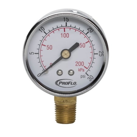 Proflo Pfpg60k 2" Pressure Gauge 0-60Lb