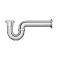 thumbnail image 1 of Proflo Pfptb109 10-3/8" Adjustable Tubular P-Trap - Chrome, 1 of 2
