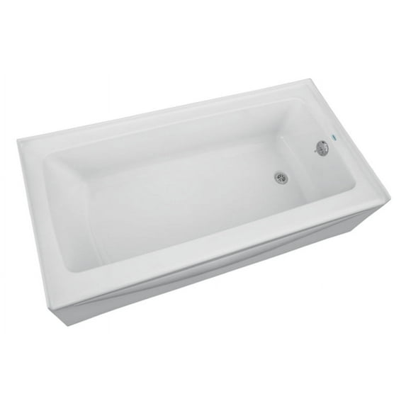 Proflo Pfs6030rsk Hillsboro 60" X 30" Three Wall Alcove Acrylic Soaking Tub - White