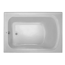 Proflo PFS6032RSK Hillsboro 60" X 32" Three Wall Alcove Acrylic Soaking Tub - White