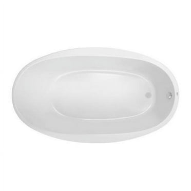 Proflo Pfs7040 Lansford 70" X 40" Drop In Acrylic Soaking Tub - White