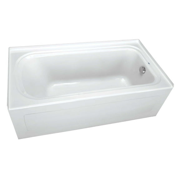 Proflo Pfs7236lsk Hillsboro 72" X 36" Three Wall Alcove Acrylic Soaking Tub - White