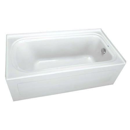 Proflo Pfs7242lsk Hillsboro 72" X 42" Three Wall Alcove Acrylic Soaking Tub - White
