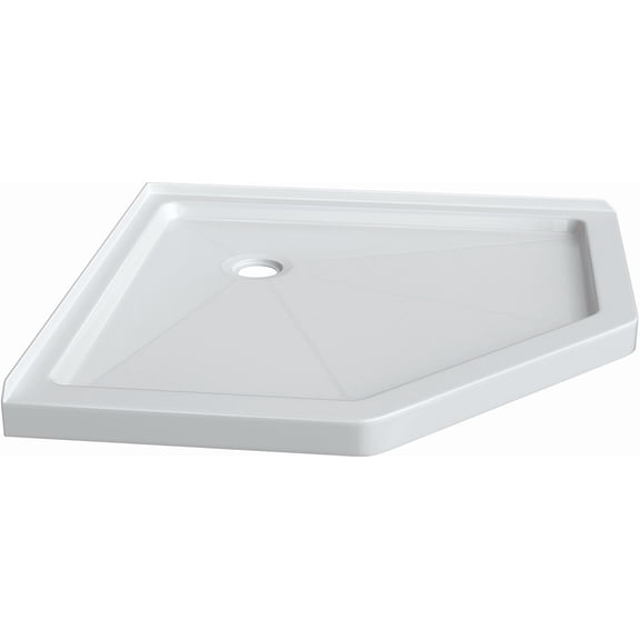Proflo Pfsba4242neo Hammond 42" X 42" Neo-Angle Shower Base - White