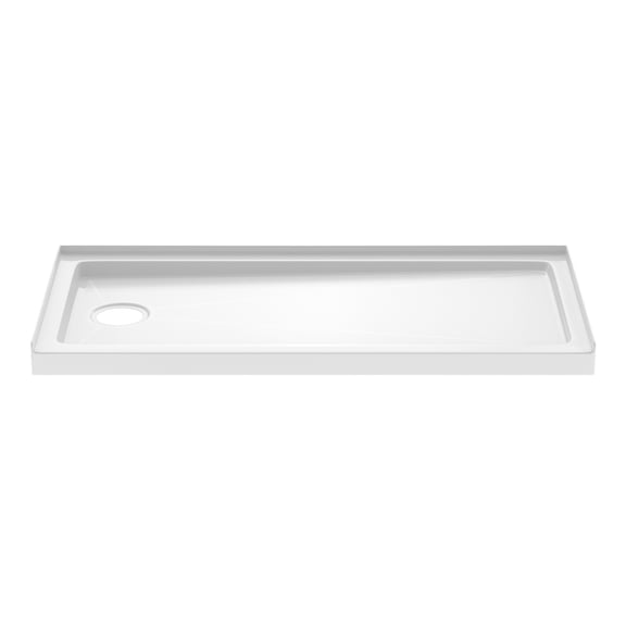 Proflo PFSBA6030LWH Hammond 60" X 30" Rectangular Shower Base - White