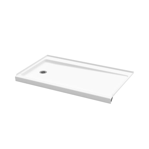 Proflo PFSBS6030LWH Bannack 60" X 30" Rectangular Shower Base - White