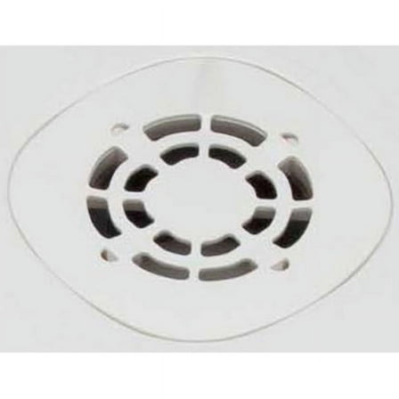 Proflo Pfsbstr 3" X 3" Polypropylene Shower Grate - White