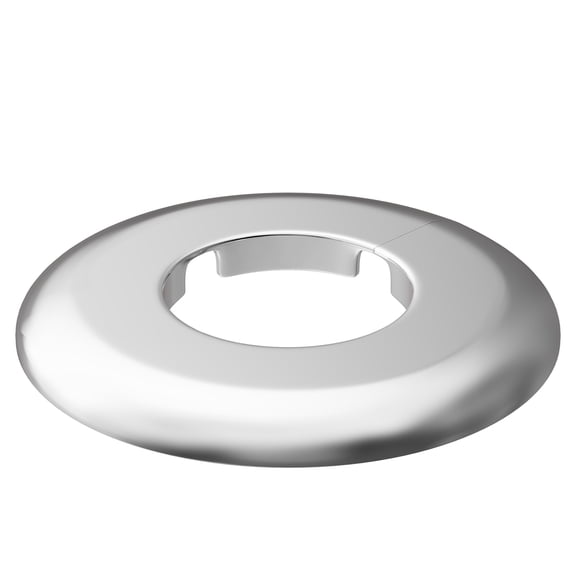 Proflo Pfsek 4-3/8" Plastic Escutcheon Plate - Chrome