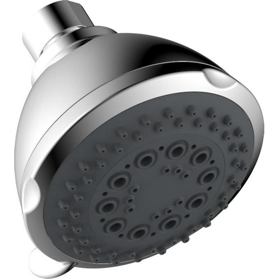 Proflo Pfsh371 2.5 GPM 4" Wide Multi Function Shower Head - Chrome