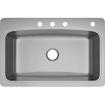 Proflo Pfsr1b332264 Bealeton 32-15/16" Drop In Single Basin Stainless Steel Kitchen Sink -