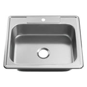 Proflo Pfsr252271a Bealeton 25" Drop In Single Basin Stainless Steel Kitchen Sink -