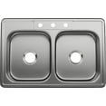 thumbnail image 1 of Proflo Pfsr332263 Bealeton 33" Drop In Double Basin Stainless Steel Kitchen Sink -, 1 of 2