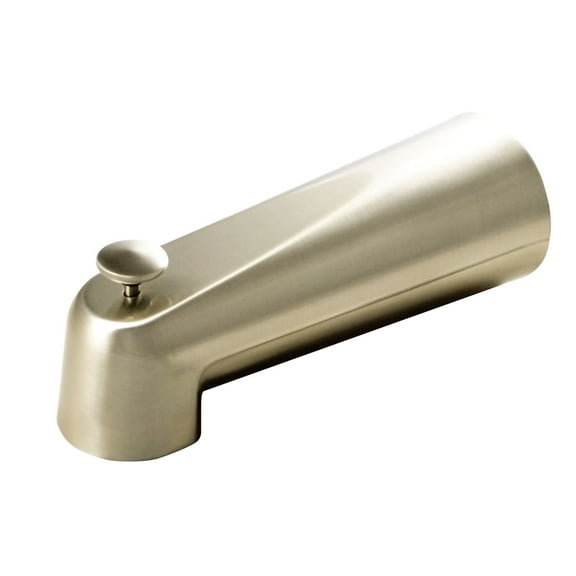 Proflo Pfts32 6-1/8" Integrated Diverter Tub Spout - Nickel