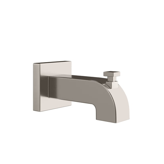 Proflo Pfts38 Kelper 5-9/16" Integrated Diverter Tub Spout - Nickel