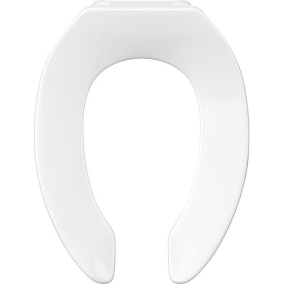 Proflo Pftscofa2000 Elongated Open-Front Toilet Seat - White