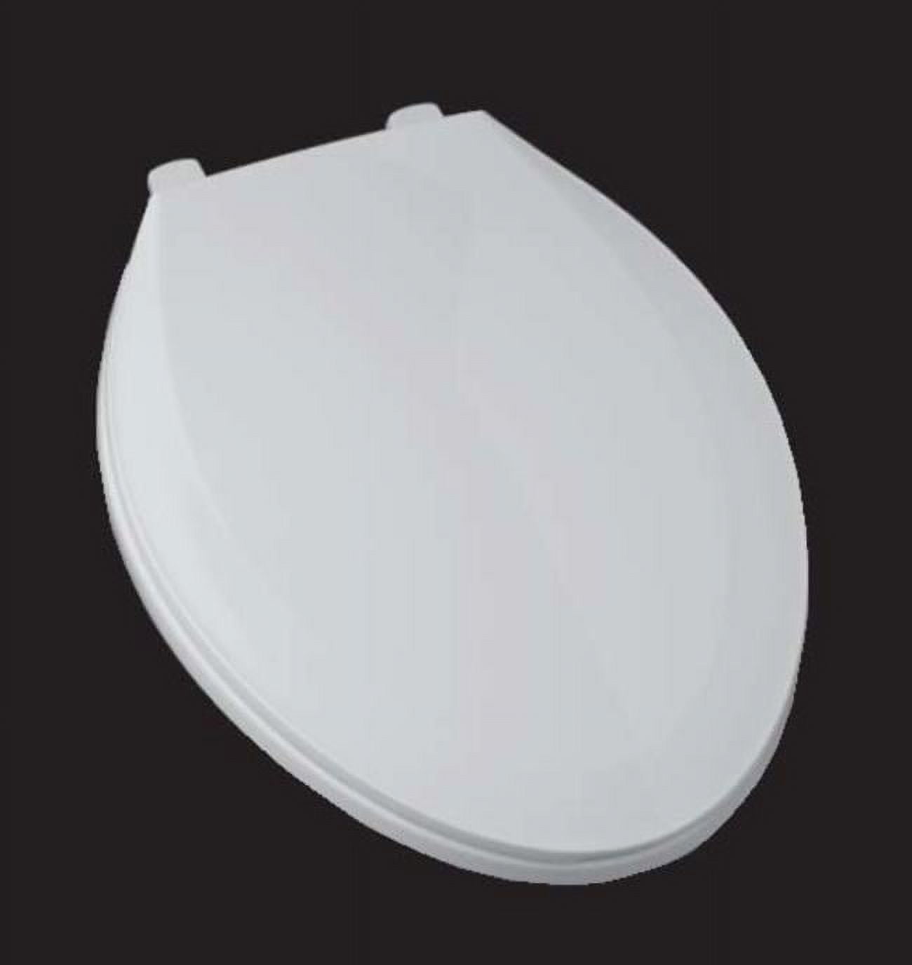 Proflo Pftse2000 Elongated ClosedFront Toilet Seat And Lid Off White