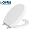 thumbnail image 1 of Round Front Tlt Seat Plastic Slw W/Ec *crisn White, 1 of 7