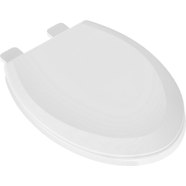Proflo Pftswec2000 Elongated ClosedFront Toilet Seat White