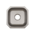 thumbnail image 1 of Proflo PFUC108A6 Plomosa 16" Square Stainless Steel Undermount Bar Sink - Stainless Steel, 1 of 1