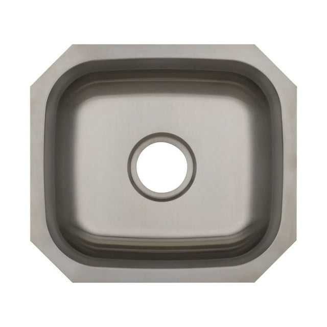 Proflo Pfuc109a6 Plomosa 18" Rectangular Stainless Steel Undermount Bar Sink - Stainless