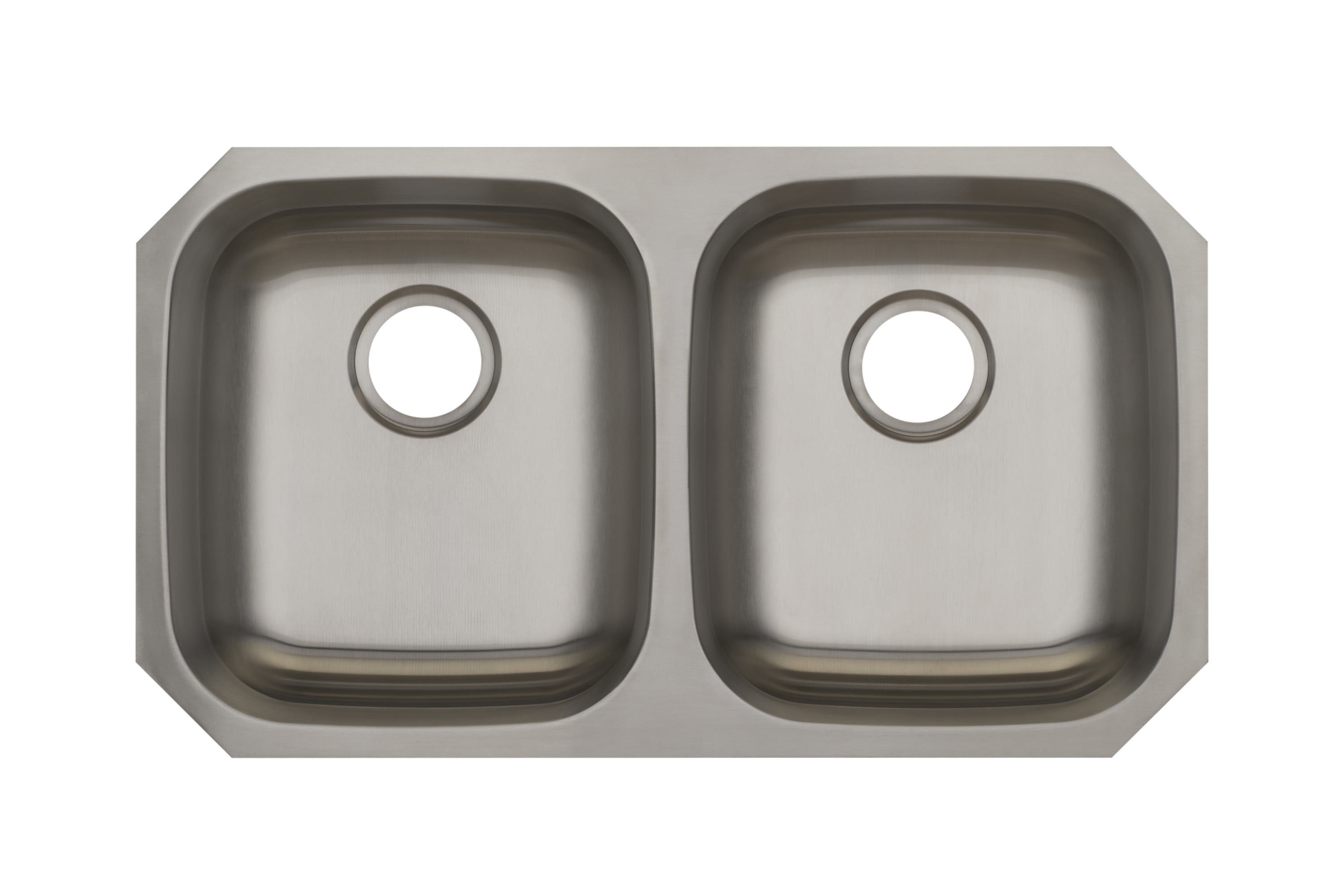 32'' Undermount Double Bowl Stainless Steel Kitchen Sink