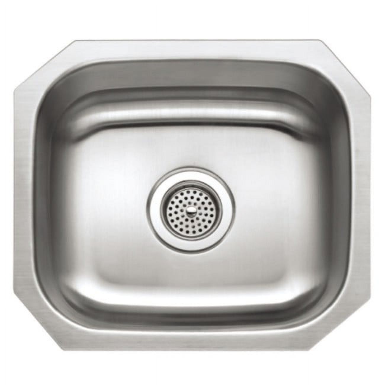 Proflo Pfuc303 151/2" Single Basin Undermount Stainless Steel Kitchen