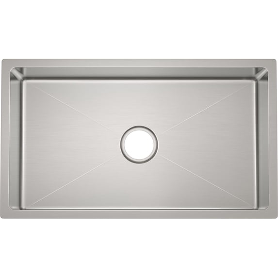 Miseno Mno183018sr 31" X 18" Undermount Single Basin Stainless Steel Kitchen Sink -