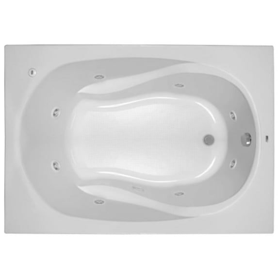 Proflo PFWPLUSA6042BS Plus A 60" X 42" Whirlpool Bathtub - Off White