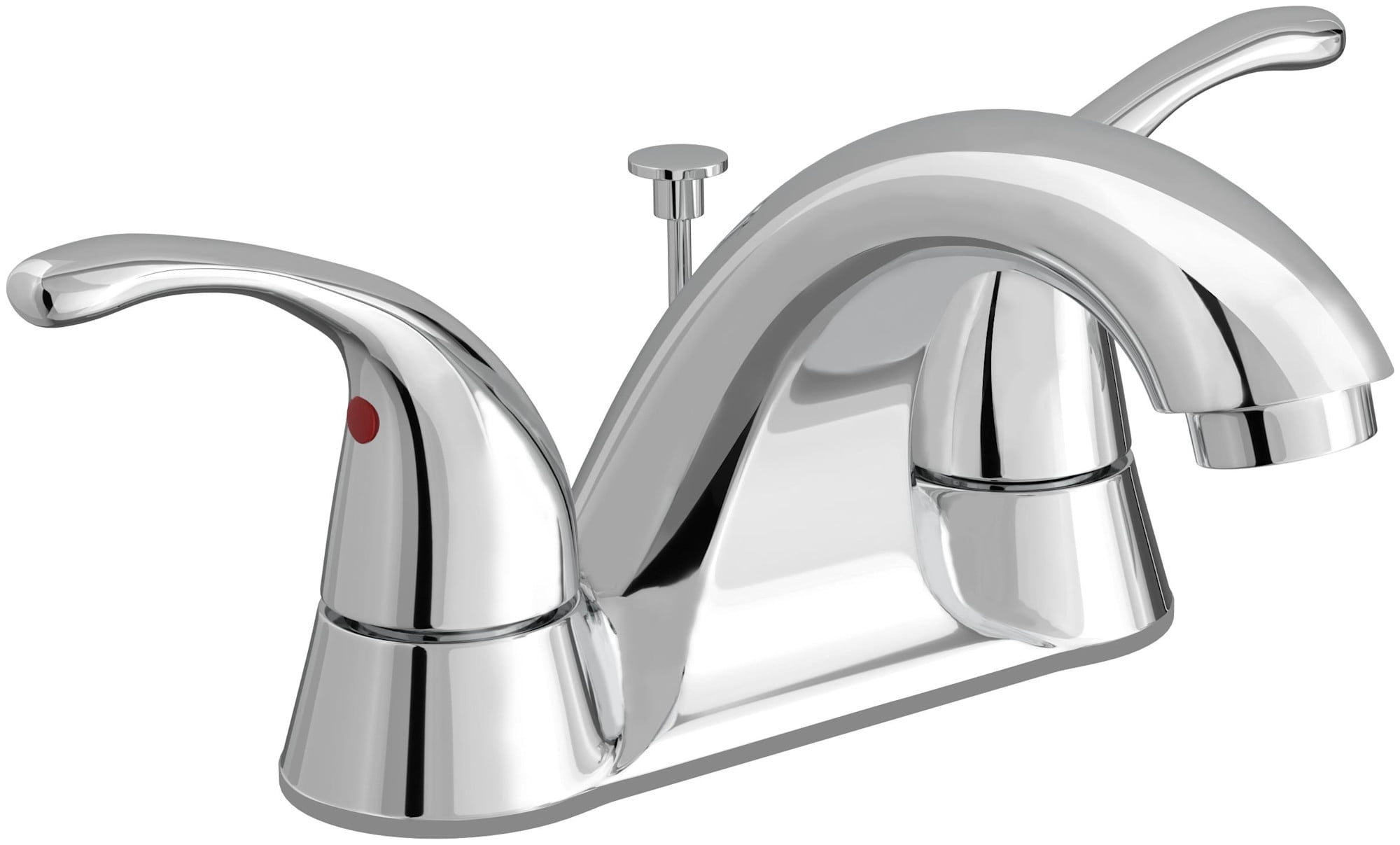 Proflo Proflo PFWSCM2M311 Colliston 1.2 GPM Centerset Bathroom Faucet - Chrome ...