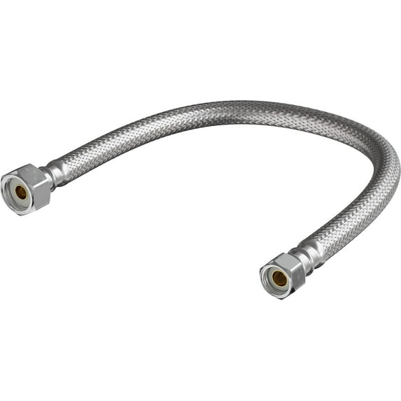 Proflo Pfx146323 3/8" Comp X 1/2" Fip X 16" Stainless Steel And Pvc Reinforced Sink