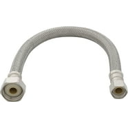 1/2-in COMP X 1/2-in FIP X 16-in Braided Stainless Steel Faucet Supply Line