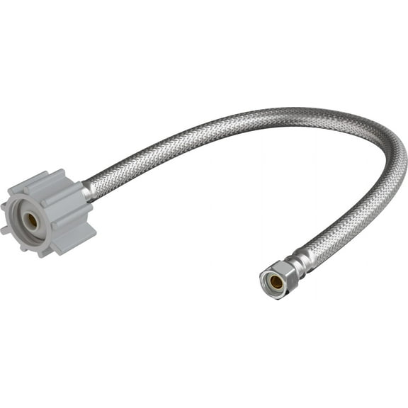 Proflo Pfx146474 3/8" C X 7/8" X 20" Stainless Steel Closet Connector