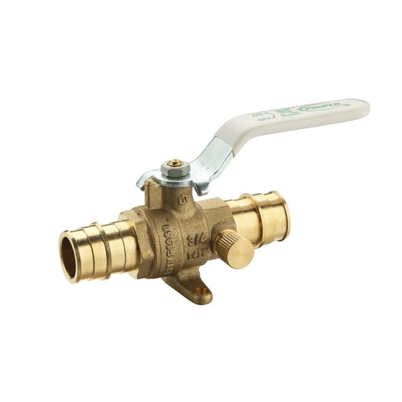 Proflo Pfx472wdg 1" Brass Low-Lead Cold Expansion Pex Ball Valve