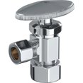 thumbnail image 1 of Proflo Pfxac32c 5/8" X 3/8" Angle Supply Stop - Chrome, 1 of 2