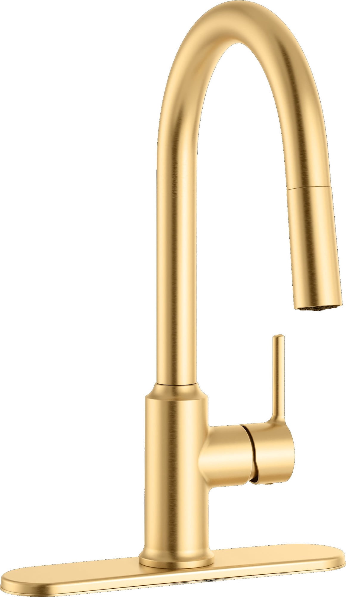 Proflo PFXC4027BG Loftus 1.5 GPM Single Hole Kitchen Faucet - Gold