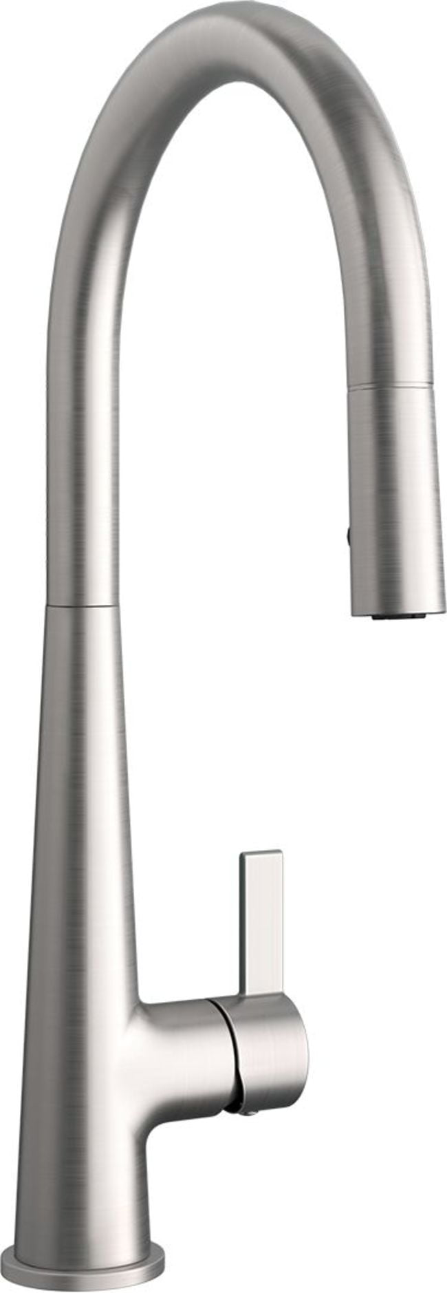 Proflo PFXC4512ZBN Cowan 1.8 GPM Single Hole Pull Down Kitchen Faucet - Nickel